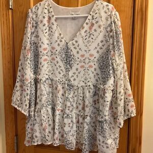 Cato Feminine Bohemian Style Blouse